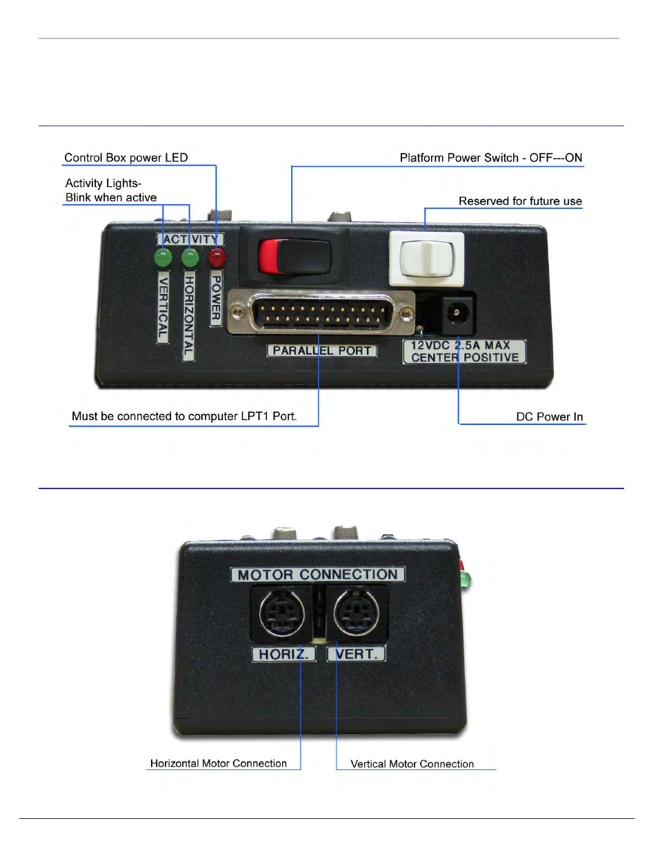 Parallel port platform controller unit | HP 6000 User Manual | Page 10 / 55