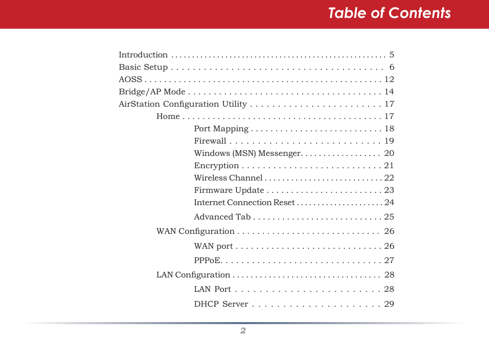 HP WHR-HP-AG108 User Manual | Page 2 / 88