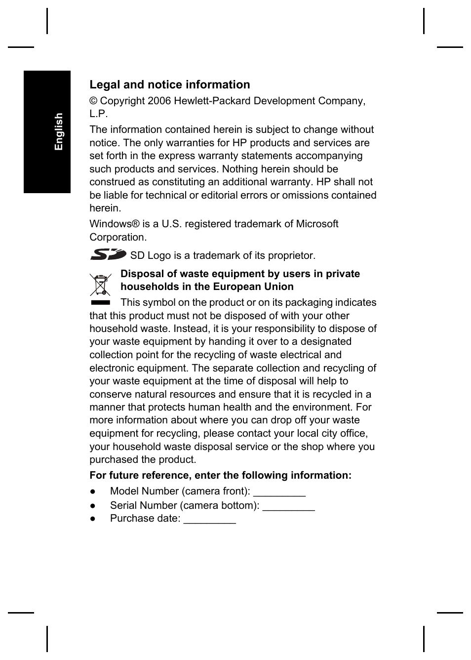 HP E427 User Manual | Page 4 / 44