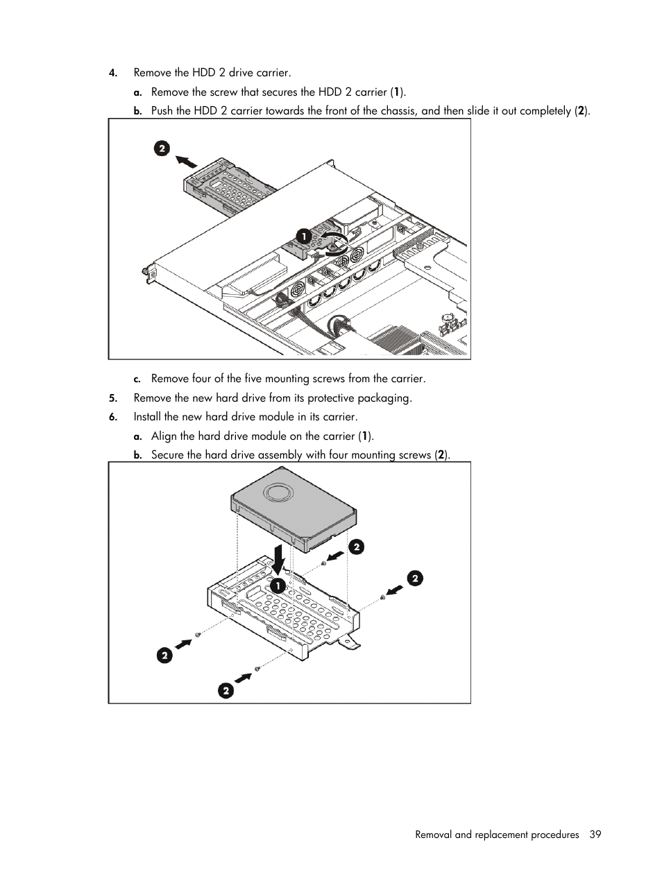 HP DL120 User Manual | Page 39 / 108