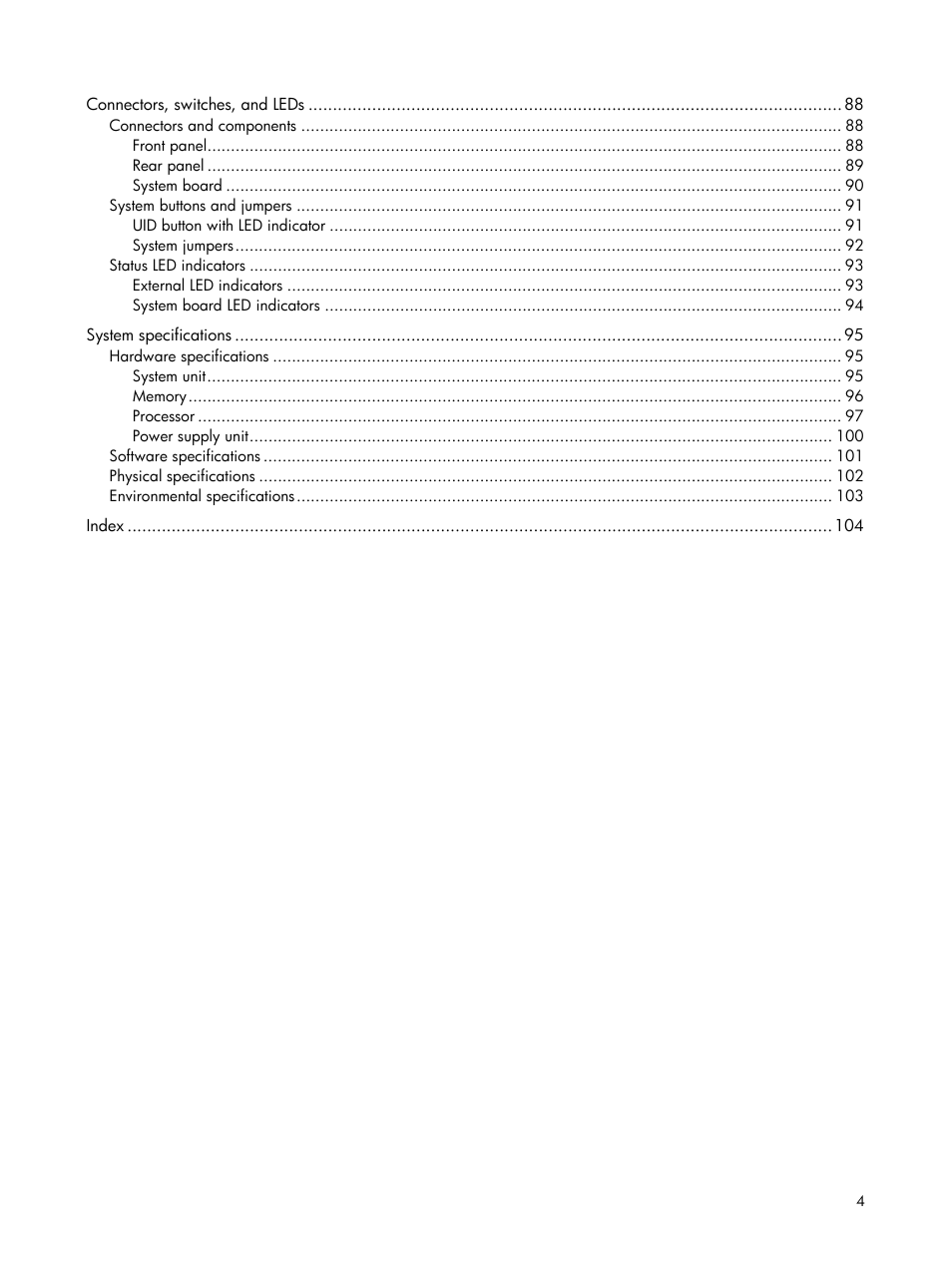 HP DL120 User Manual | Page 4 / 108