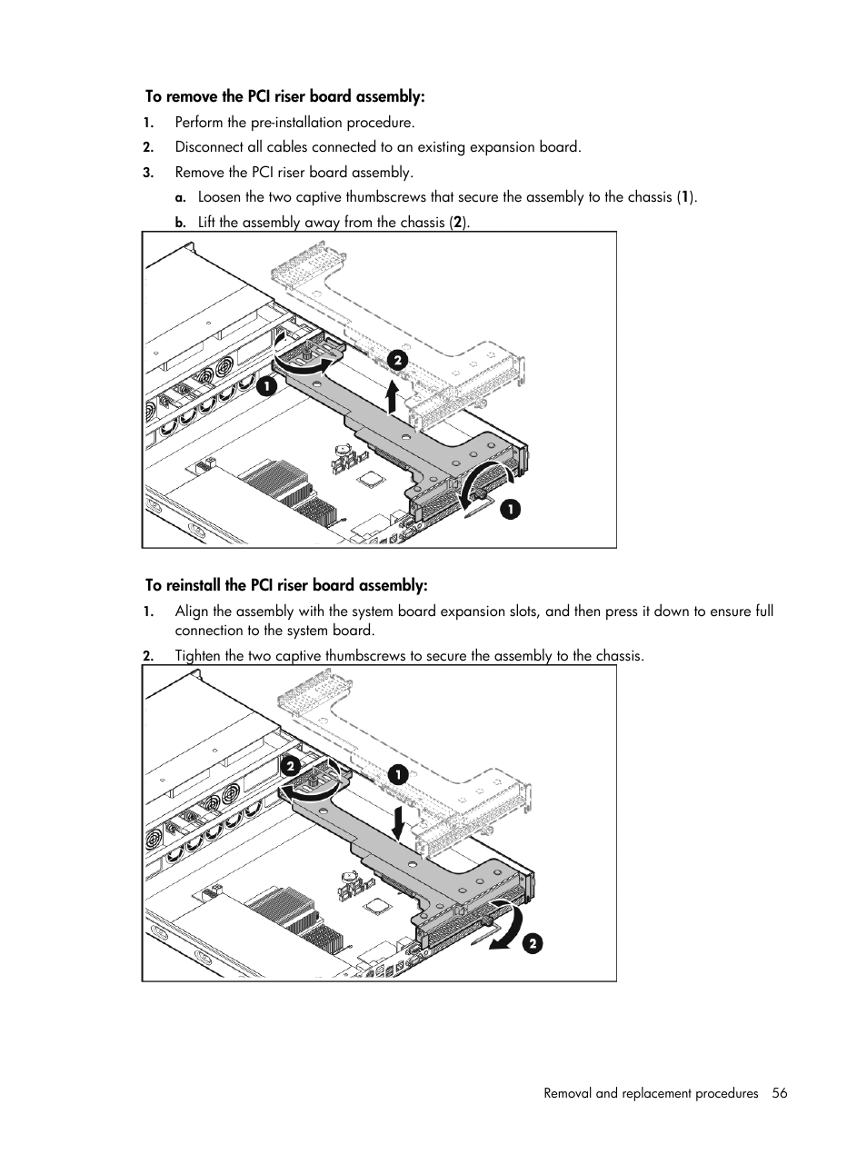 HP DL120 User Manual | Page 56 / 108