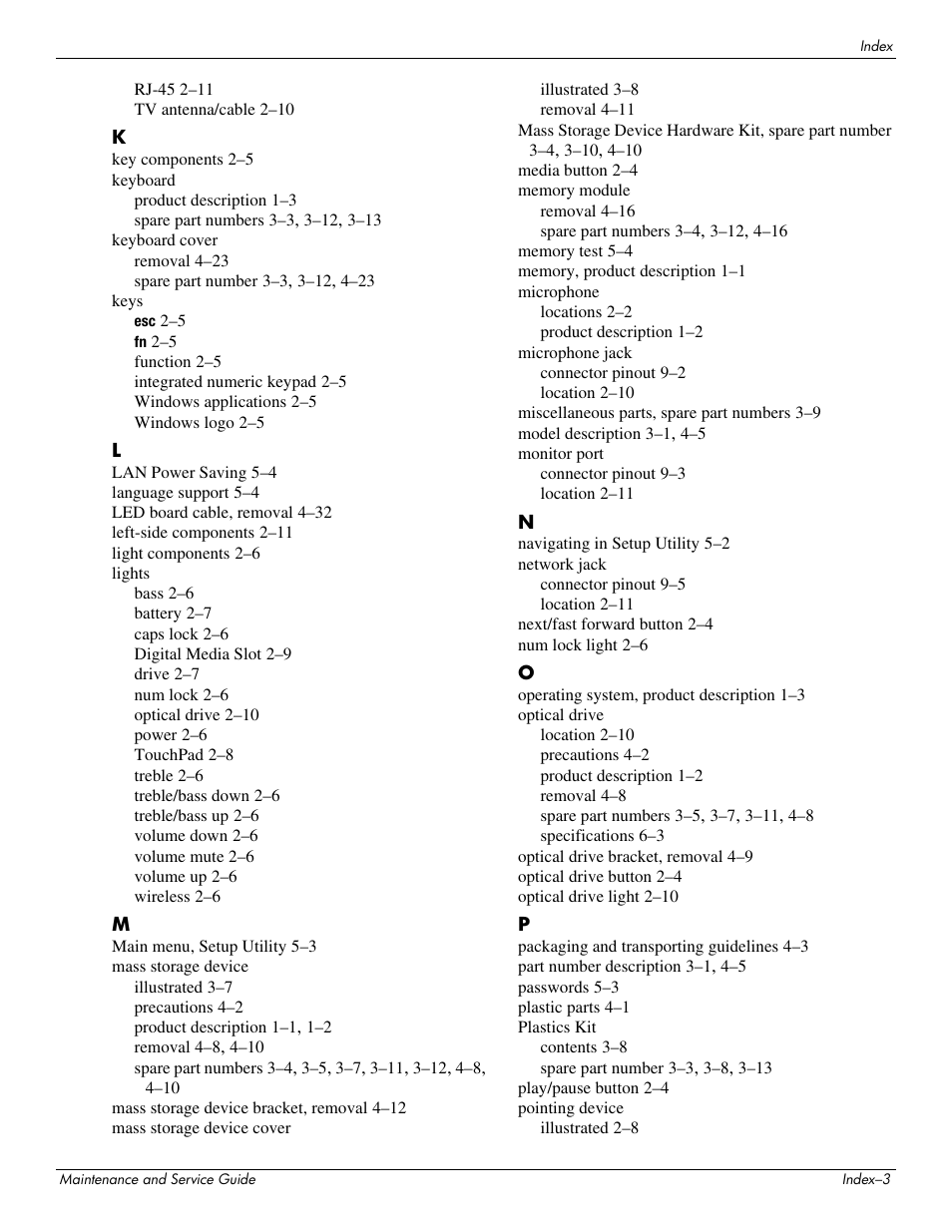 HP PAVILION DV8 User Manual | Page 146 / 148