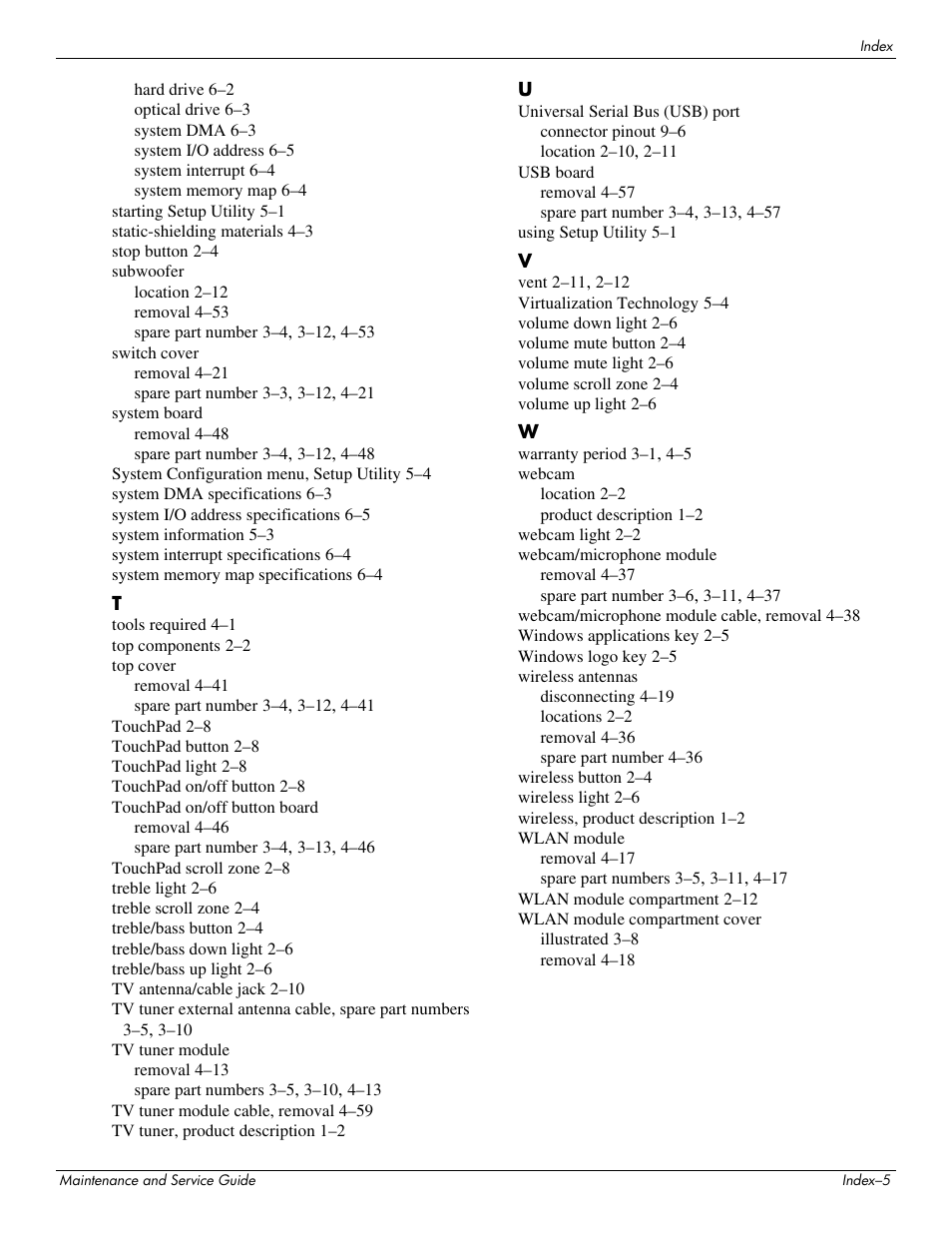 HP PAVILION DV8 User Manual | Page 148 / 148