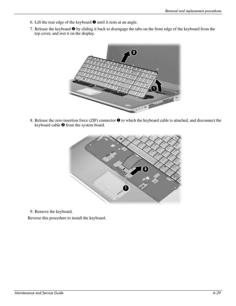 HP PAVILION DV8 User Manual | Page 63 / 148