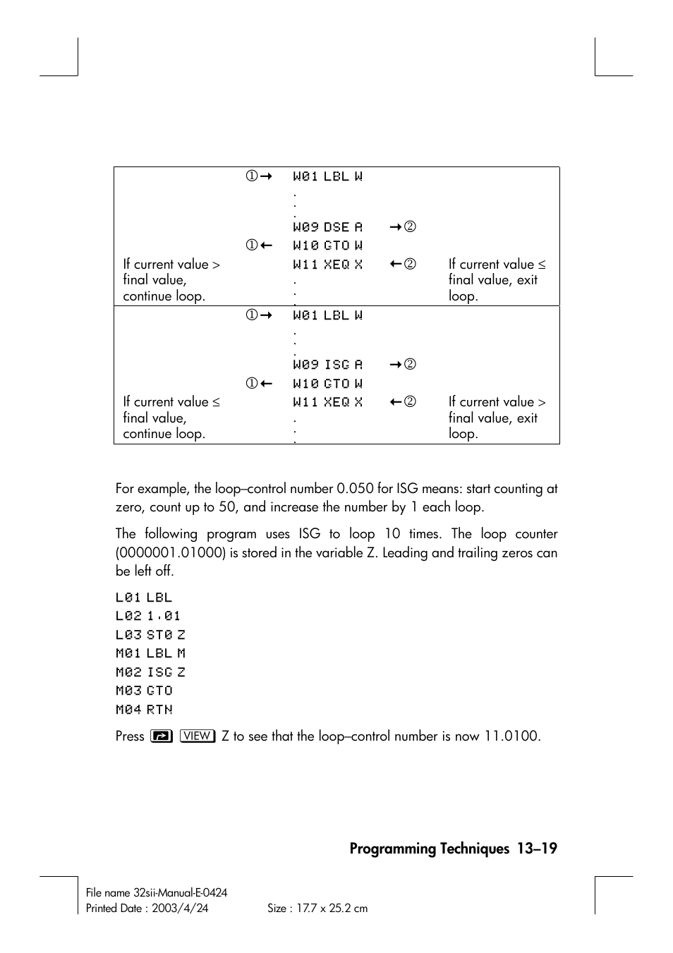 HP 32SII User Manual | Page 209 / 376