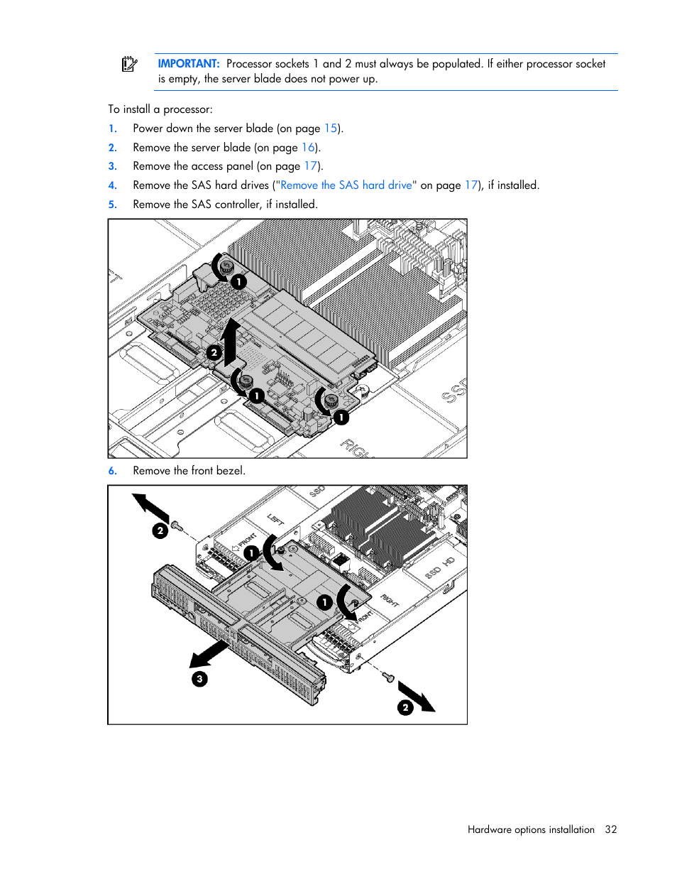 HP BL685C G6 User Manual | Page 32 / 106