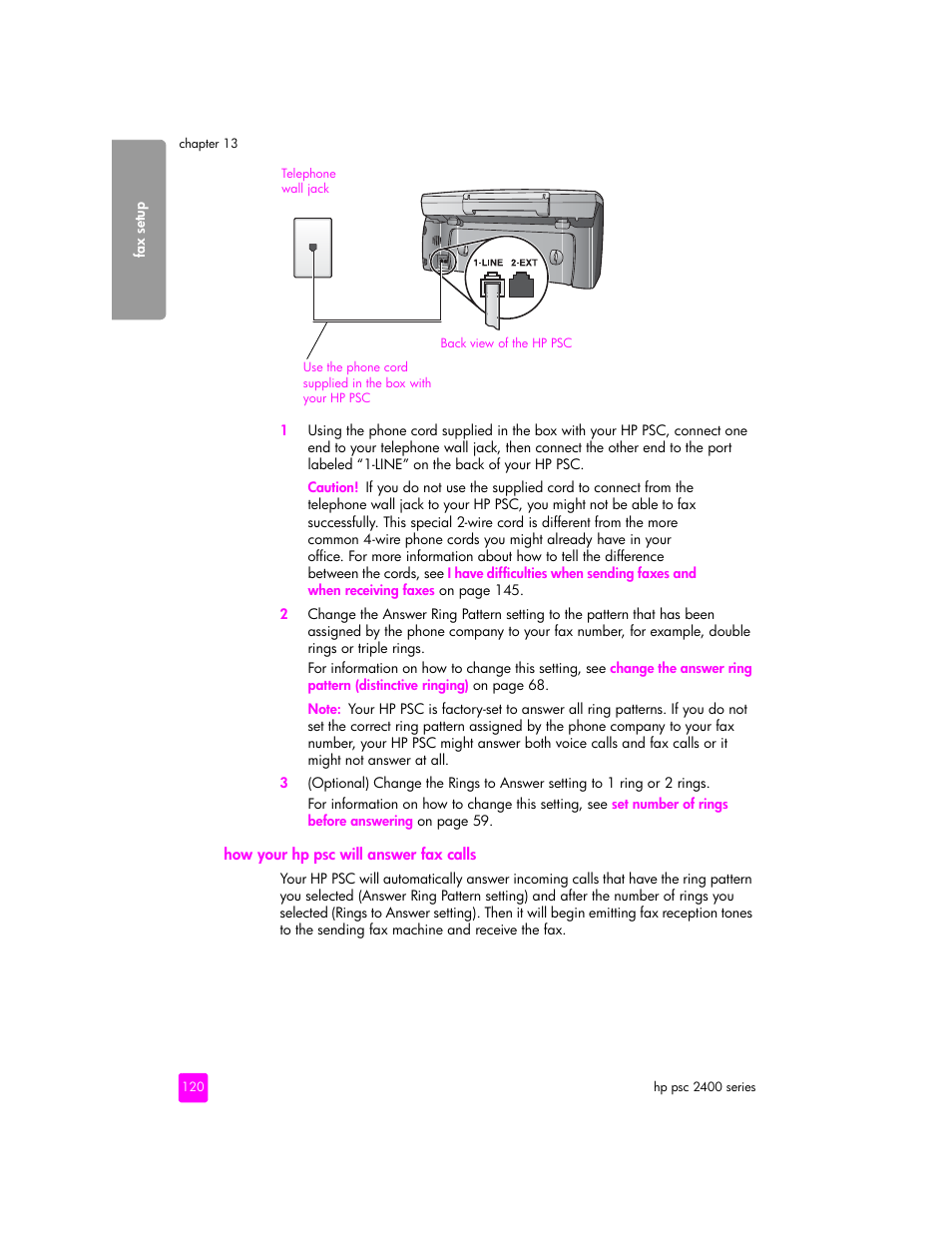 HP 2400 User Manual | Page 130 / 166