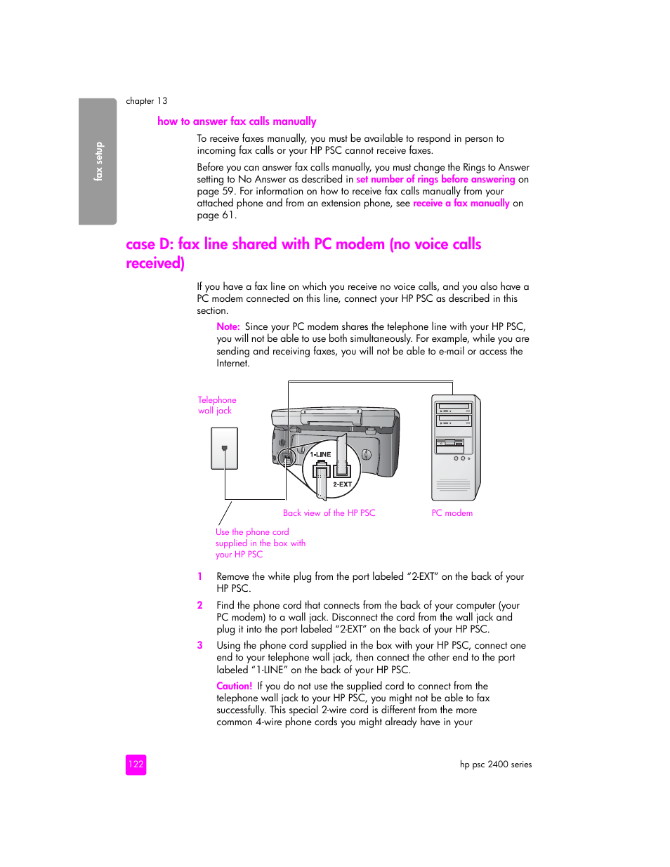 HP 2400 User Manual | Page 132 / 166