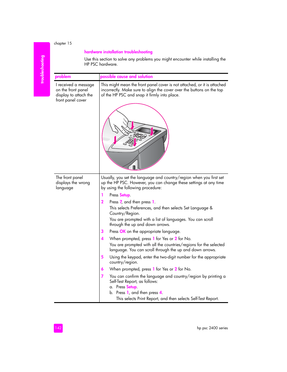 HP 2400 User Manual | Page 152 / 166