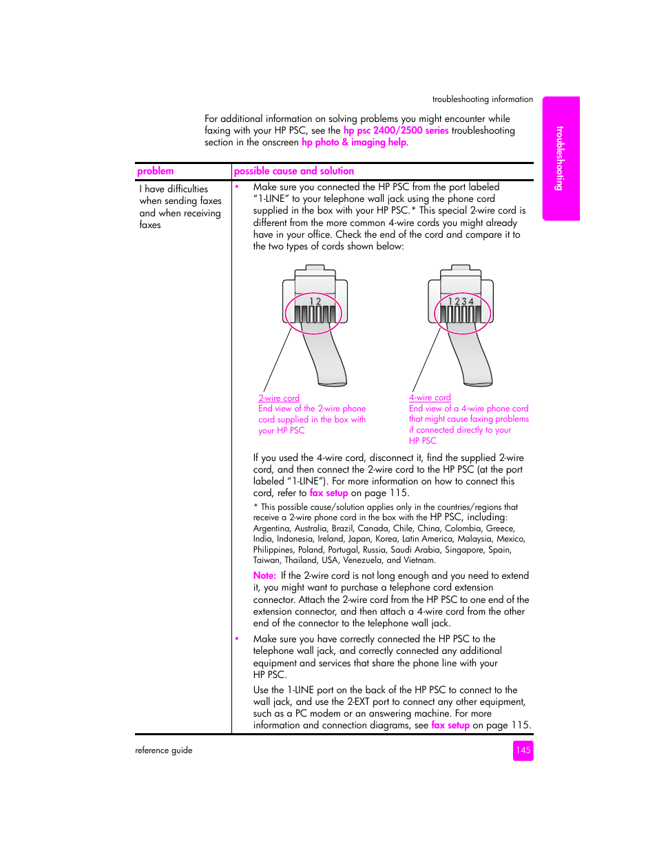 HP 2400 User Manual | Page 155 / 166