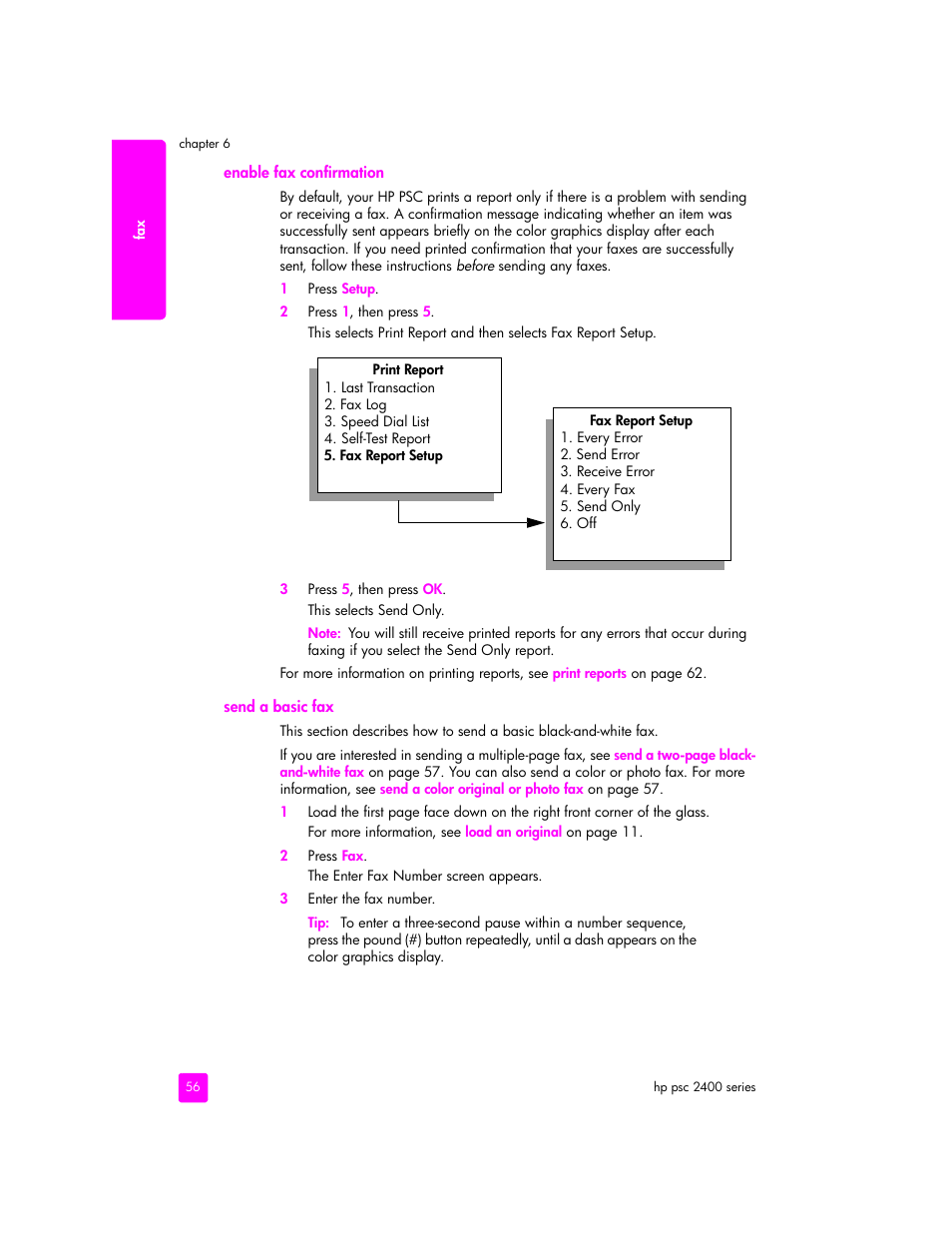 HP 2400 User Manual | Page 66 / 166