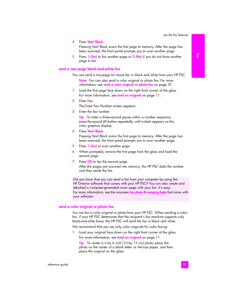 HP 2400 User Manual | Page 67 / 166