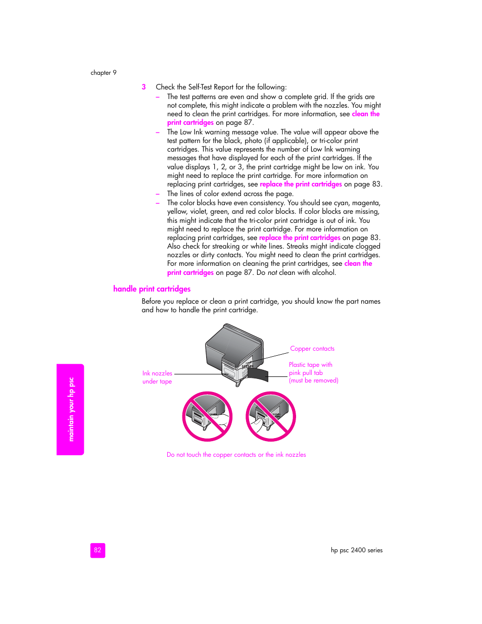 HP 2400 User Manual | Page 92 / 166