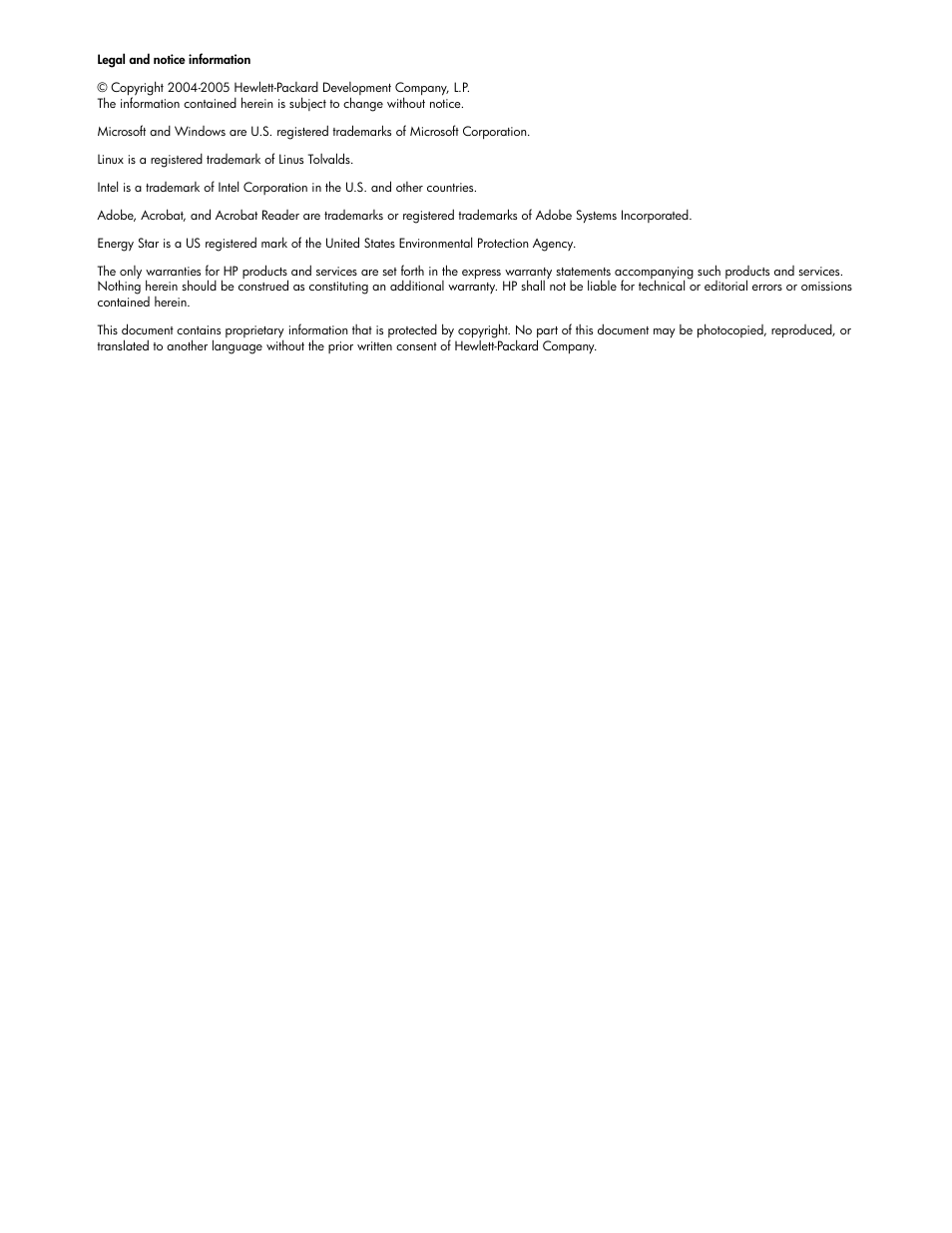 HP xw4200 User Manual | Page 2 / 46