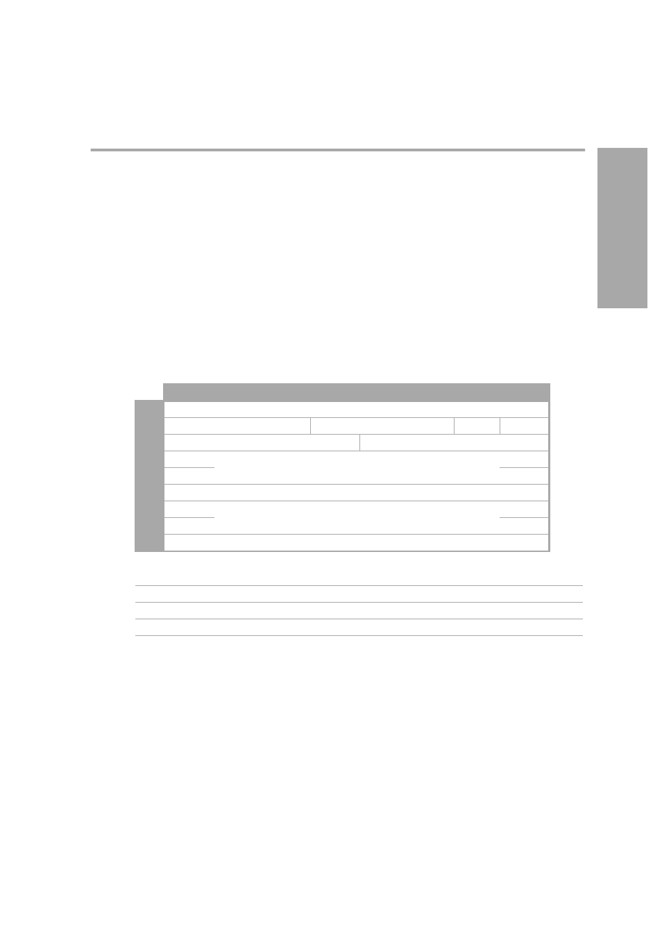 Read toc (cd-rom mode) 43h, Pre-execution checks, Command descriptor block | Cdb fields, Read toc, Command descriptor block: cdb fields | HP Q153090901 User Manual | Page 131 / 196