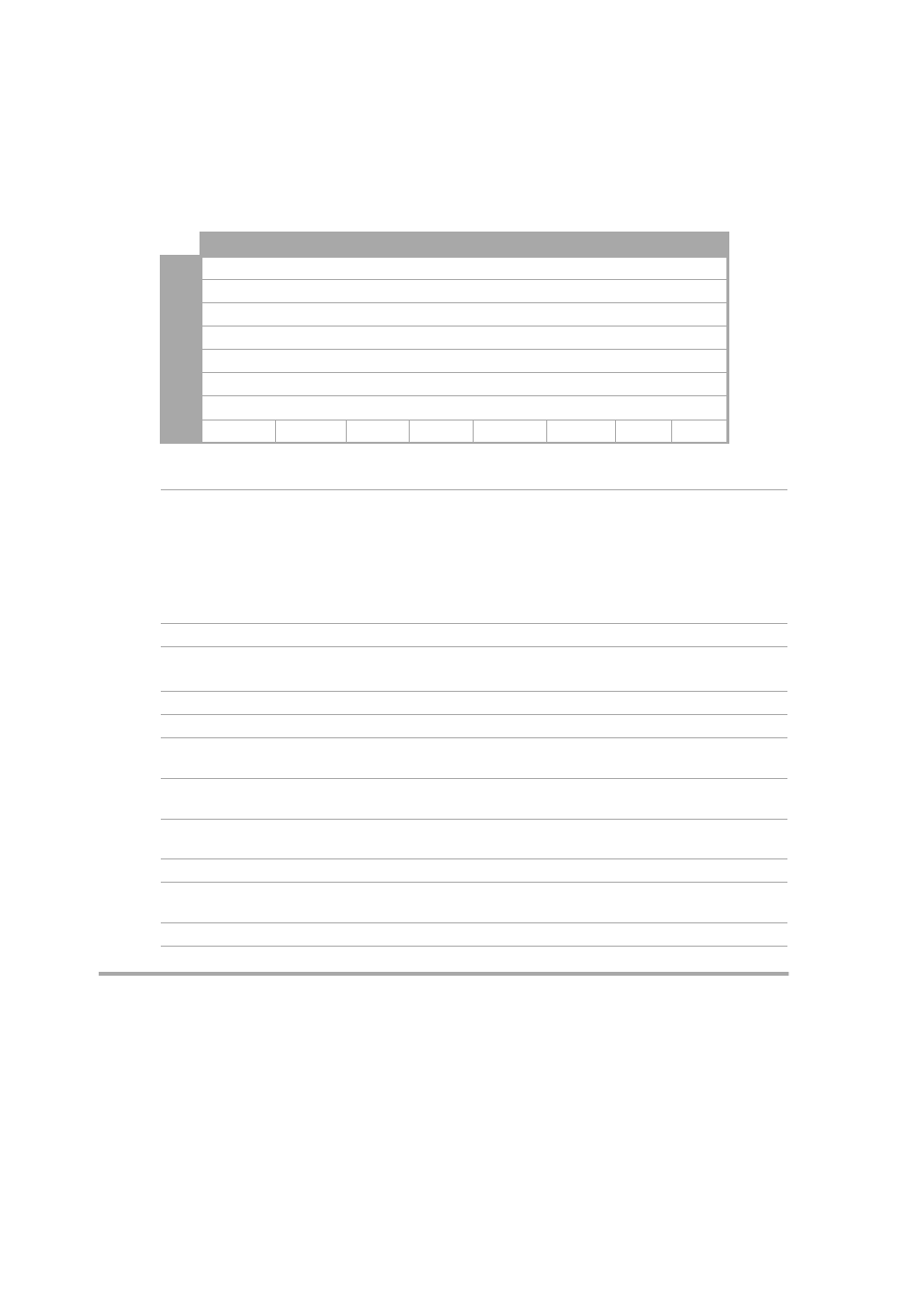 Parallel protocol request, Fields, Status | Parallel protocol request fields | HP Q153090901 User Manual | Page 26 / 196