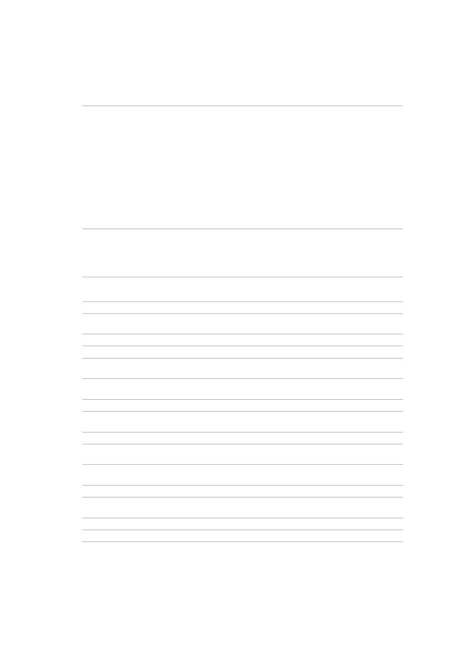 Unchangeable parameters | HP Q153090901 User Manual | Page 82 / 196