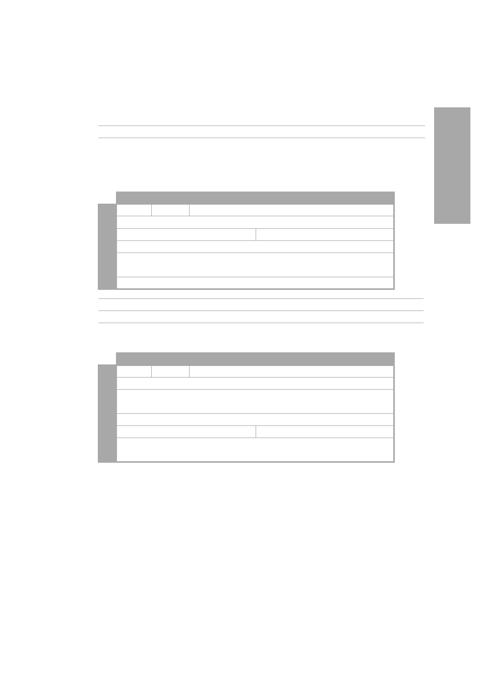 Scsi port control mode page, Normal page, Sub-pages | HP Q153090901 User Manual | Page 87 / 196