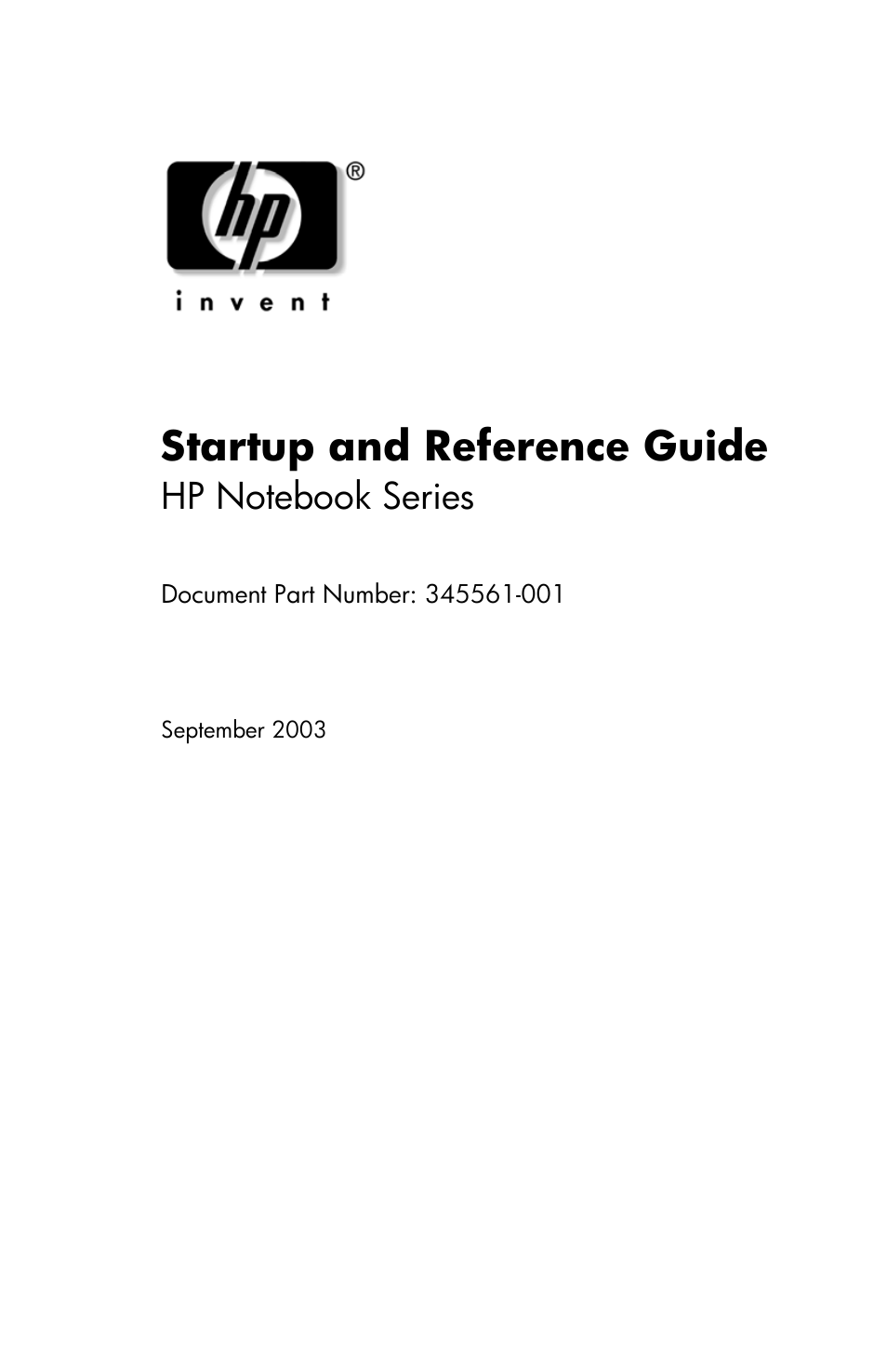 HP Notebook User Manual | 158 pages