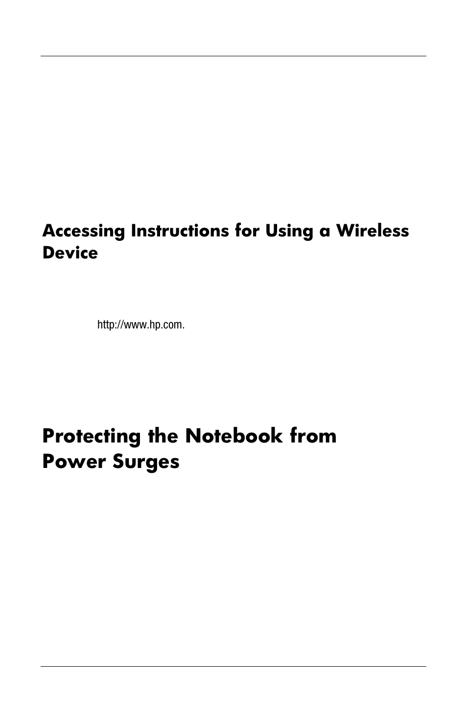 Accessing instructions for using a wireless device | HP Notebook User Manual | Page 16 / 158