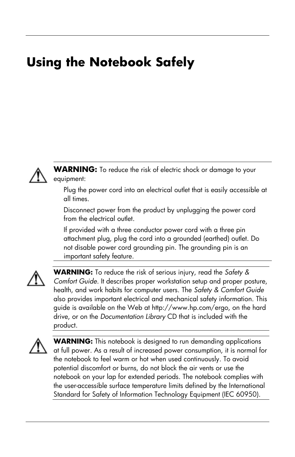 HP Notebook User Manual | Page 18 / 158