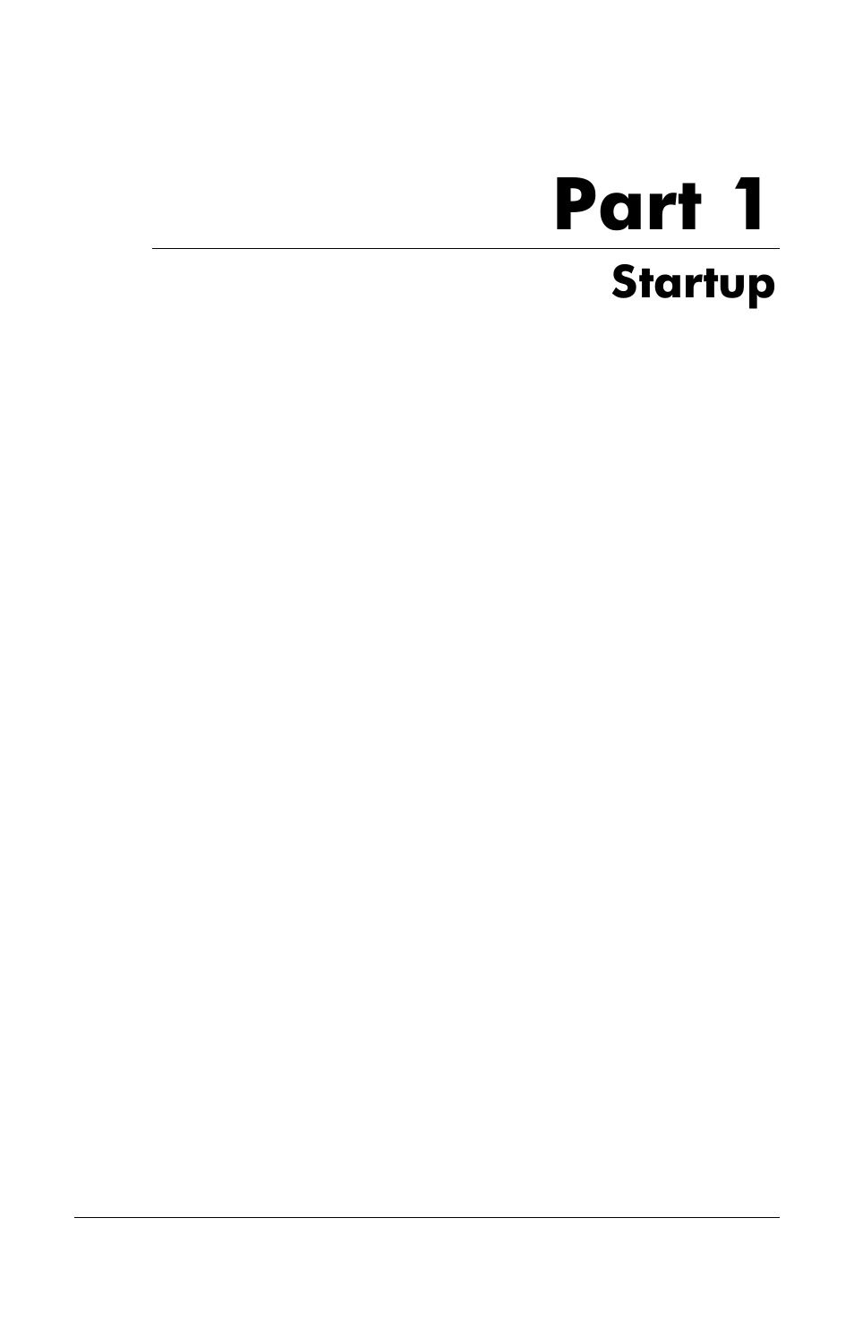 Part - 1, Startup | HP Notebook User Manual | Page 3 / 158