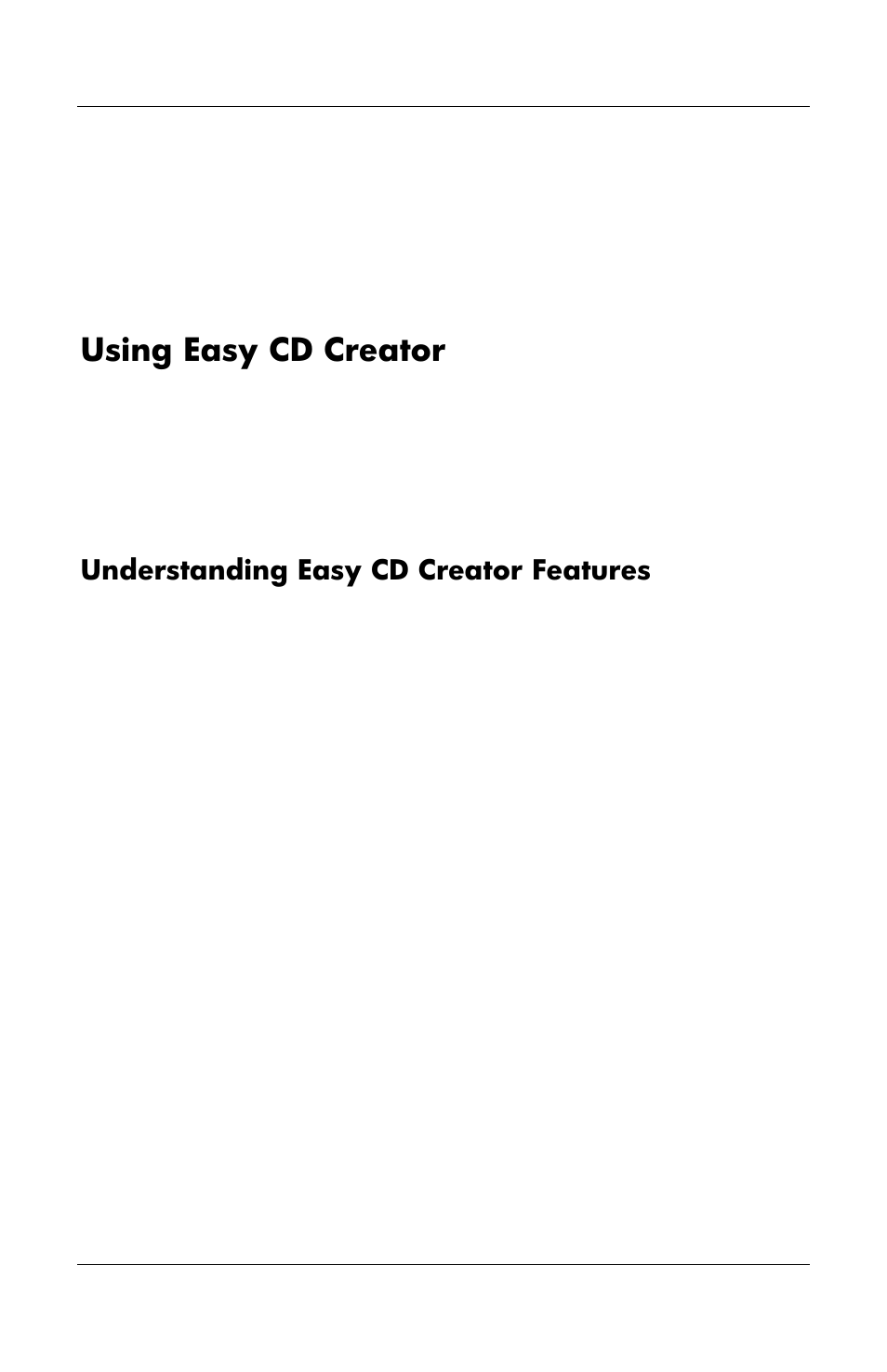 Using easy cd creator | HP Notebook User Manual | Page 91 / 158