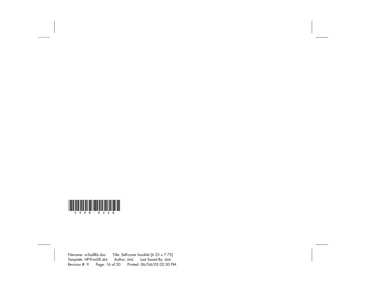HP PS/2 User Manual | Page 20 / 20