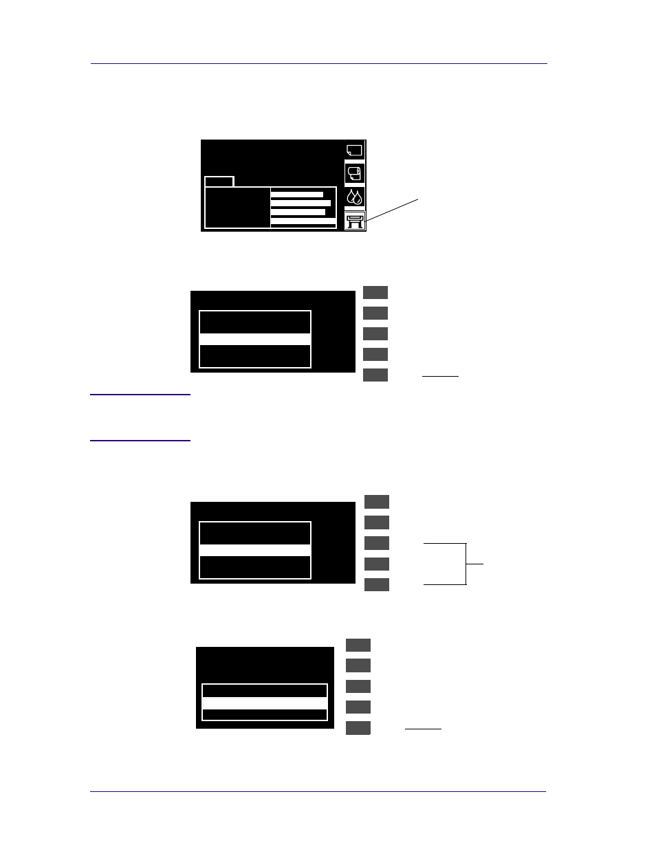Entering the service utilities menu | HP 1055CMHP User Manual | Page 100 / 322