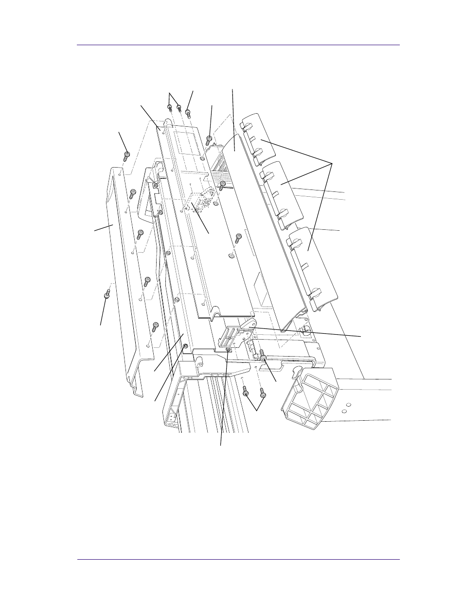 Parts and diagrams, Figure 4: rear covers | HP 1055CMHP User Manual | Page 177 / 322