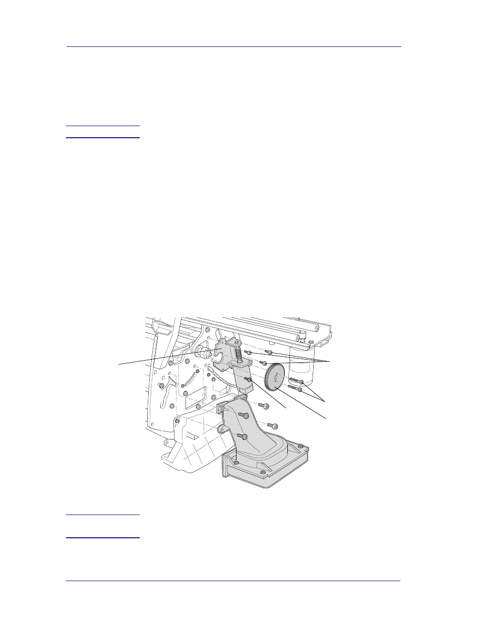 Paper-axis motor assembly | HP 1055CMHP User Manual | Page 220 / 322