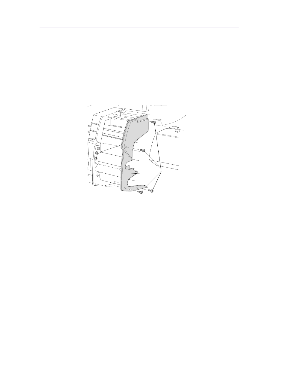 Left hand trim assembly | HP 1055CMHP User Manual | Page 226 / 322