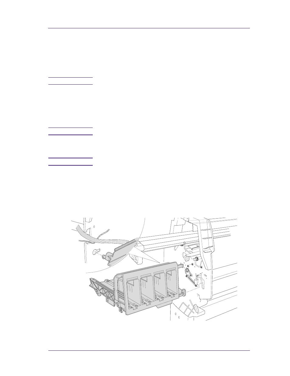 Ink supply station assembly (iss) | HP 1055CMHP User Manual | Page 227 / 322