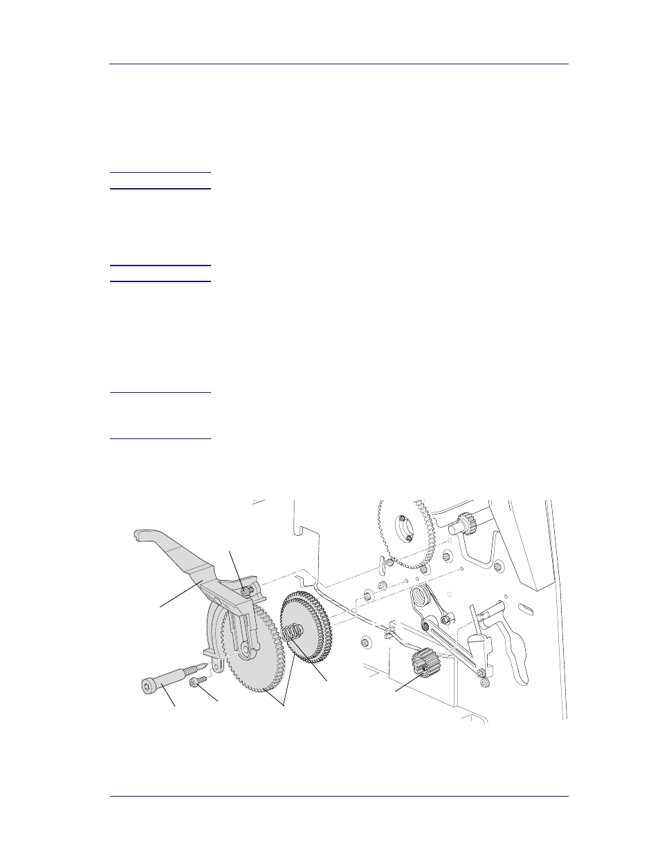 Clutch assembly and left hand miscellaneous parts | HP 1055CMHP User Manual | Page 229 / 322