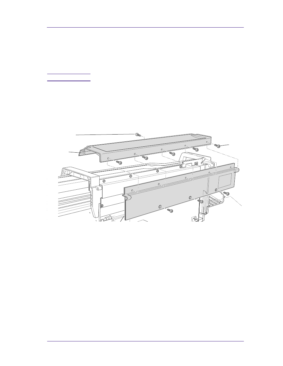 Top cover | HP 1055CMHP User Manual | Page 239 / 322