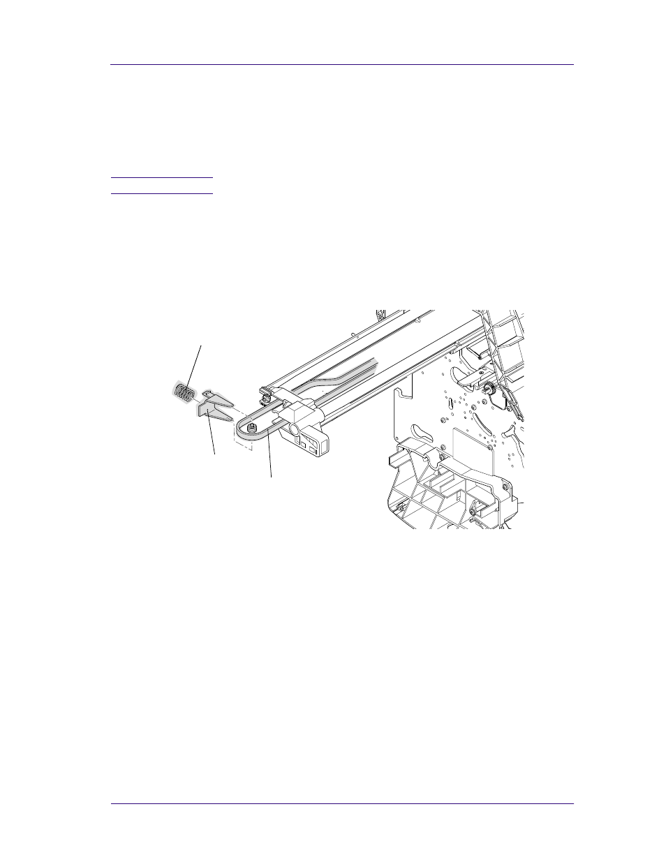 Tensioner | HP 1055CMHP User Manual | Page 245 / 322