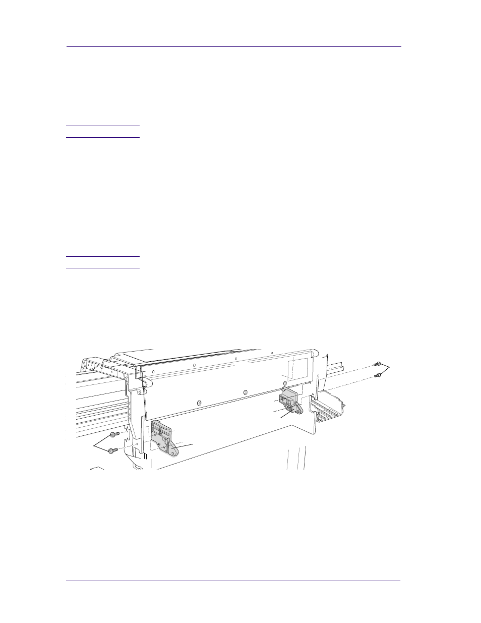 Roller guide | HP 1055CMHP User Manual | Page 274 / 322