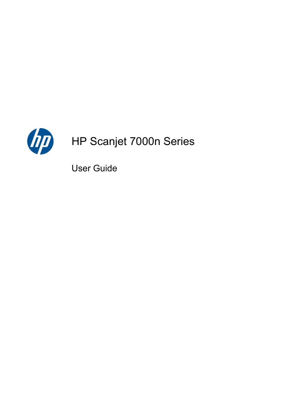 HP 7000N User Manual | 124 pages