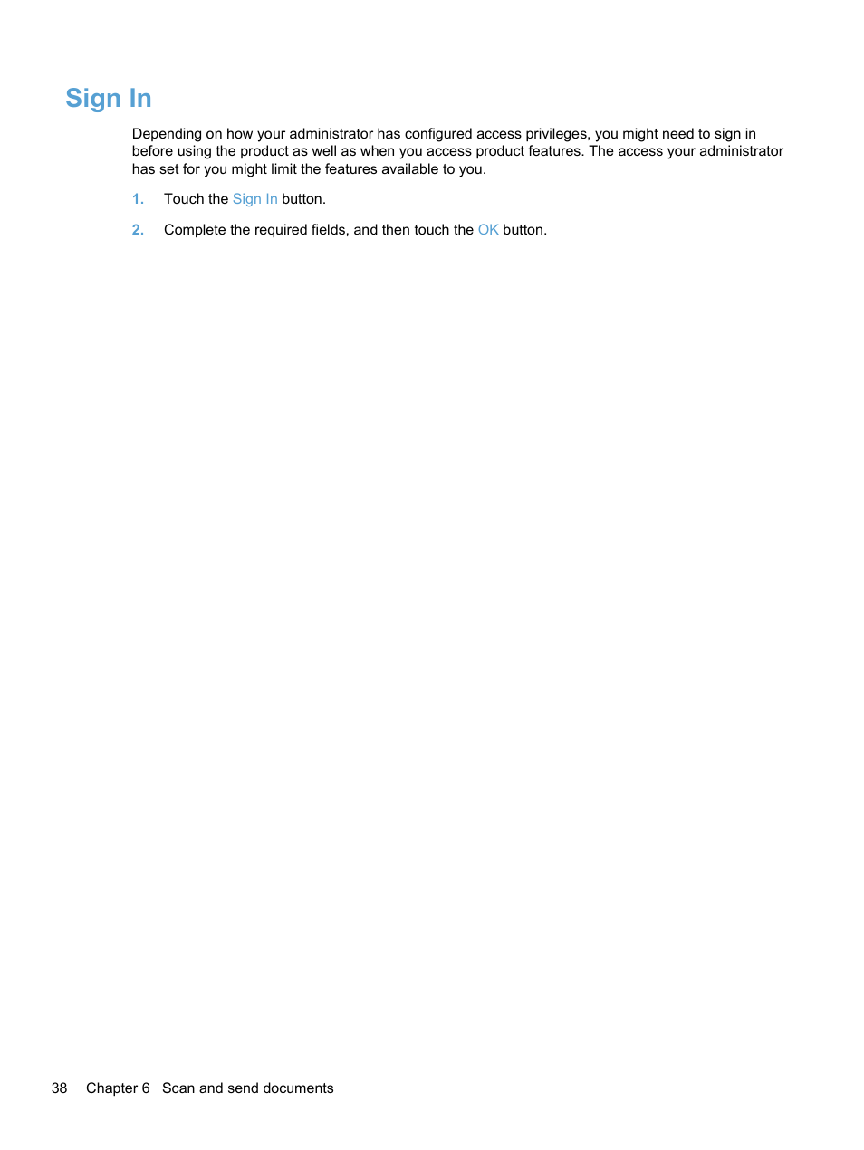Sign in | HP 7000N User Manual | Page 46 / 124