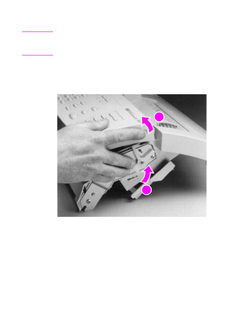 Document release door | HP 3150  EN User Manual | Page 100 / 272