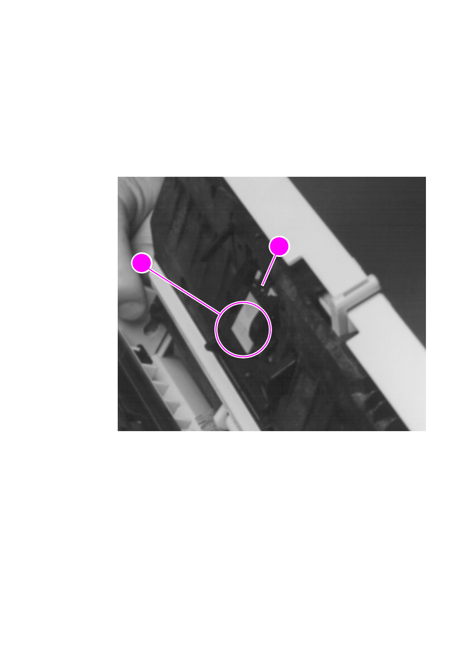 How to replace the document scanner separation pad | HP 3150  EN User Manual | Page 258 / 272