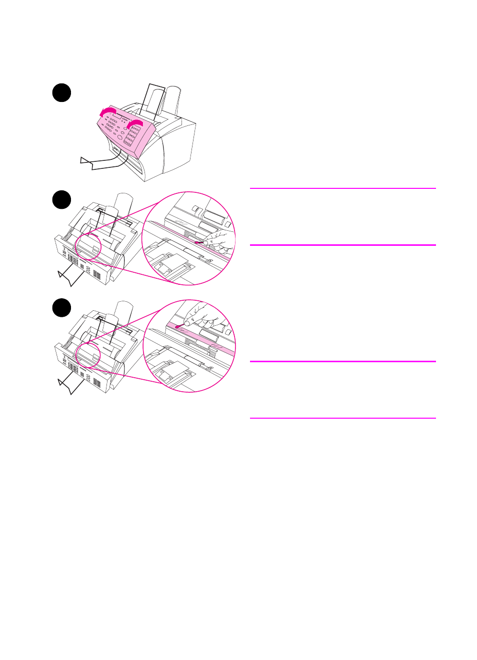 Cleaning the document scanner path | HP 3150  EN User Manual | Page 60 / 272