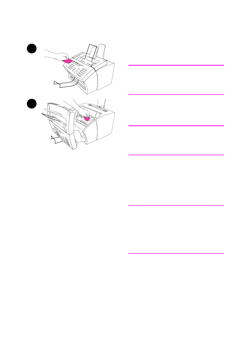 Cleaning the print path | HP 3150  EN User Manual | Page 62 / 272