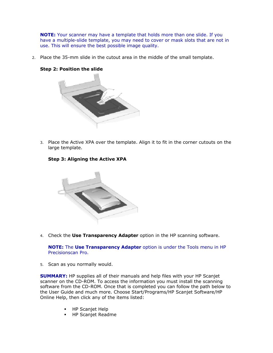 HP Scanjet 5370C Series User Manual | Page 3 / 4