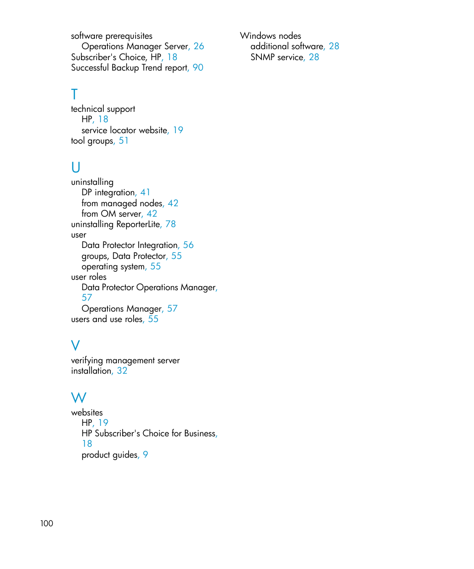 HP A.06.10 User Manual | Page 100 / 100