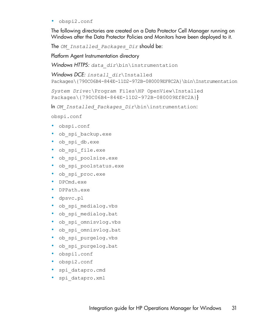 HP A.06.10 User Manual | Page 31 / 100