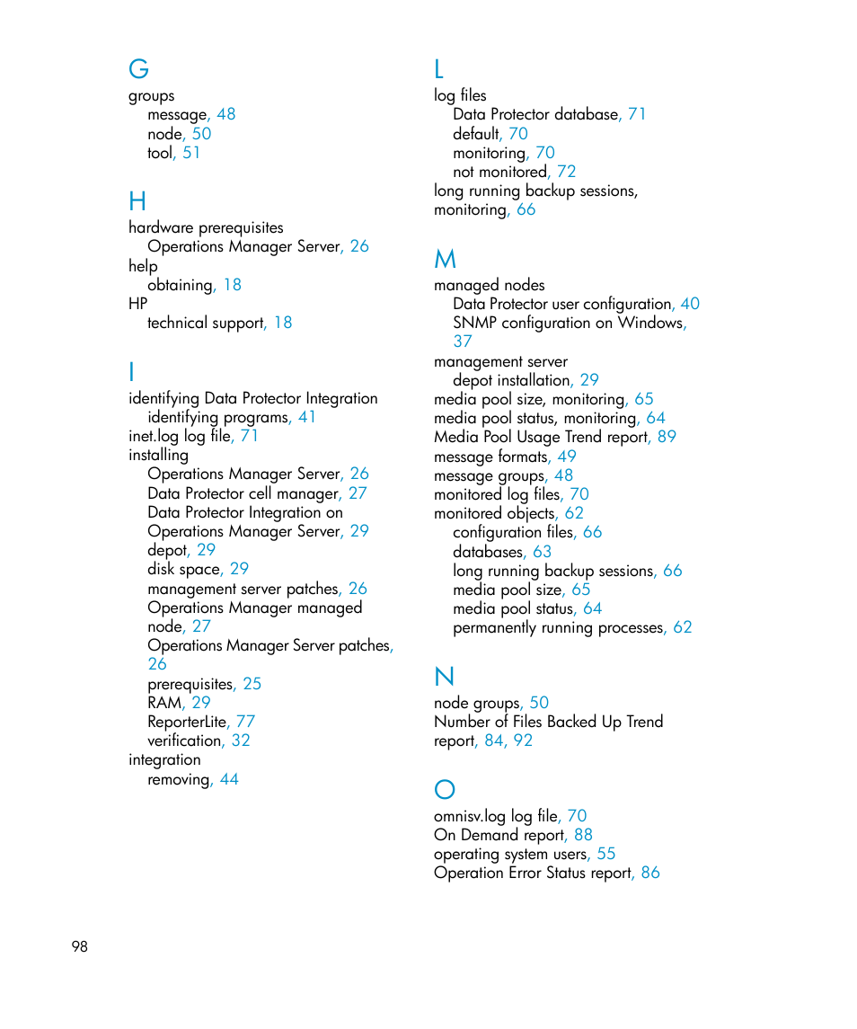 HP A.06.10 User Manual | Page 98 / 100