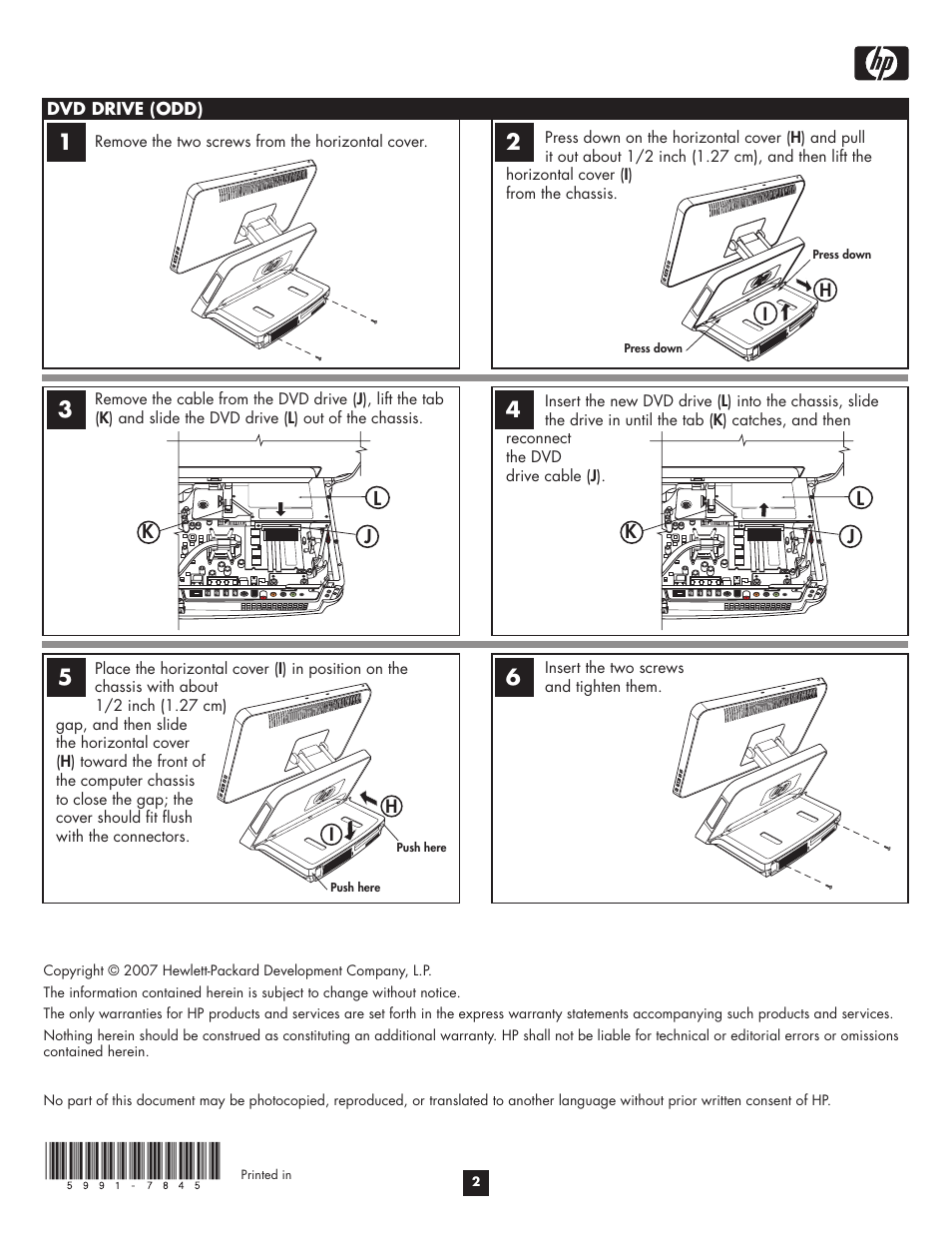 HP Desktop PCs User Manual | Page 2 / 2