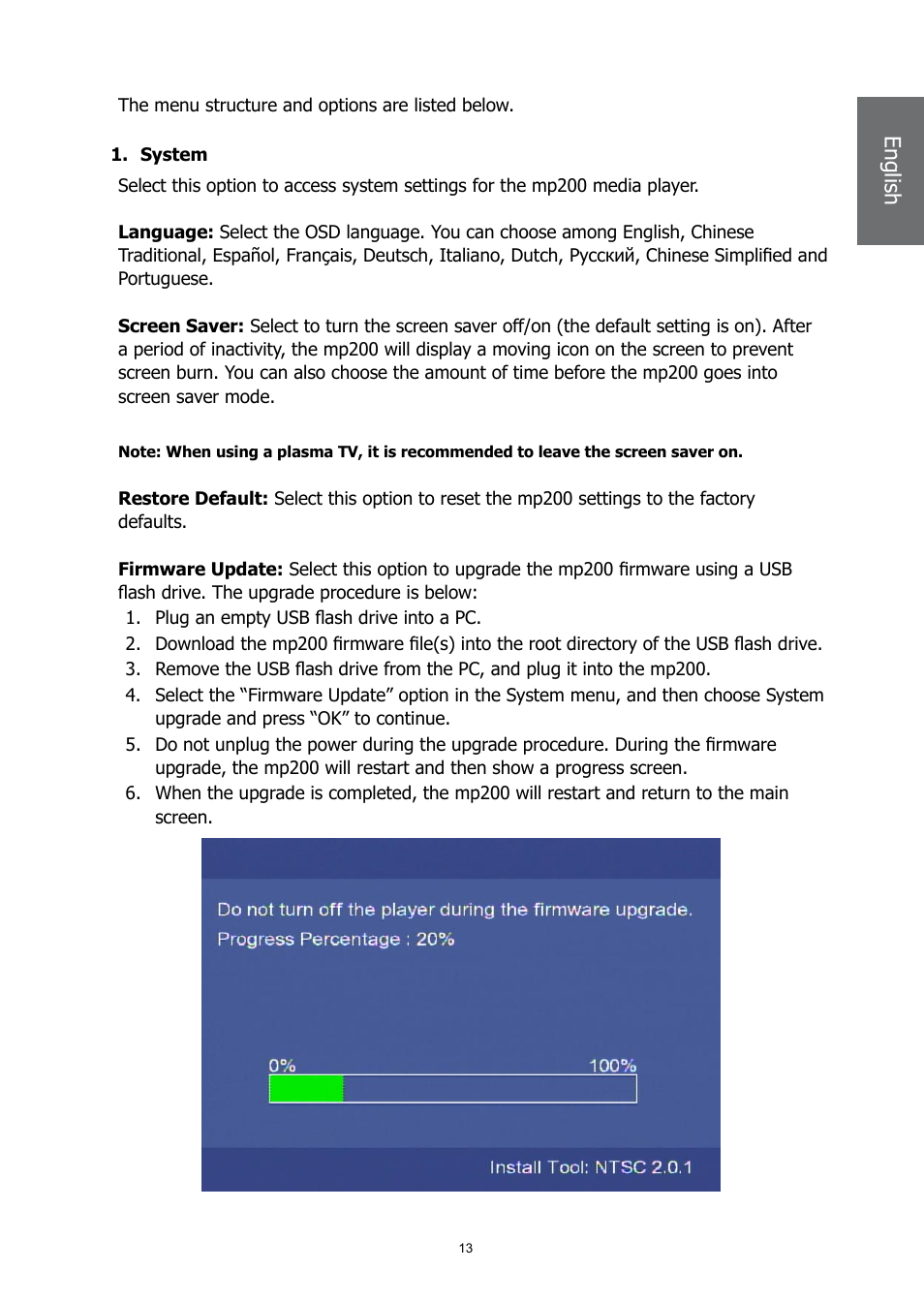 En gl ish en gl ish | HP MP200 User Manual | Page 17 / 146